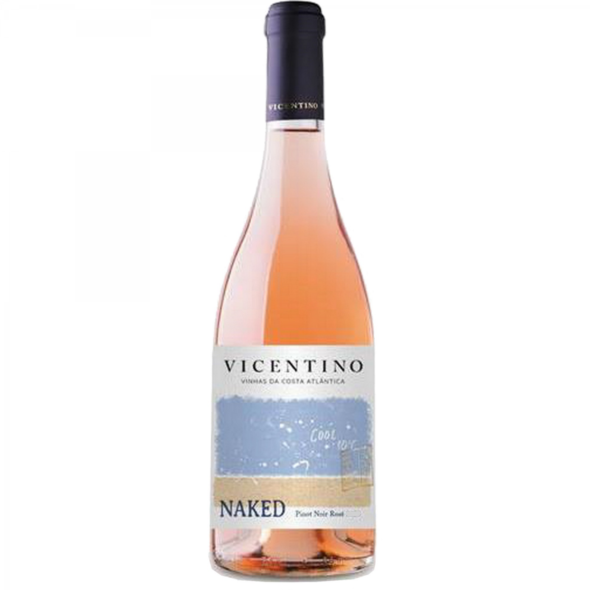 Vinho Rose Vicentino Pinot Noir Naked 75 Cl 2417051 Garrafeira Soares