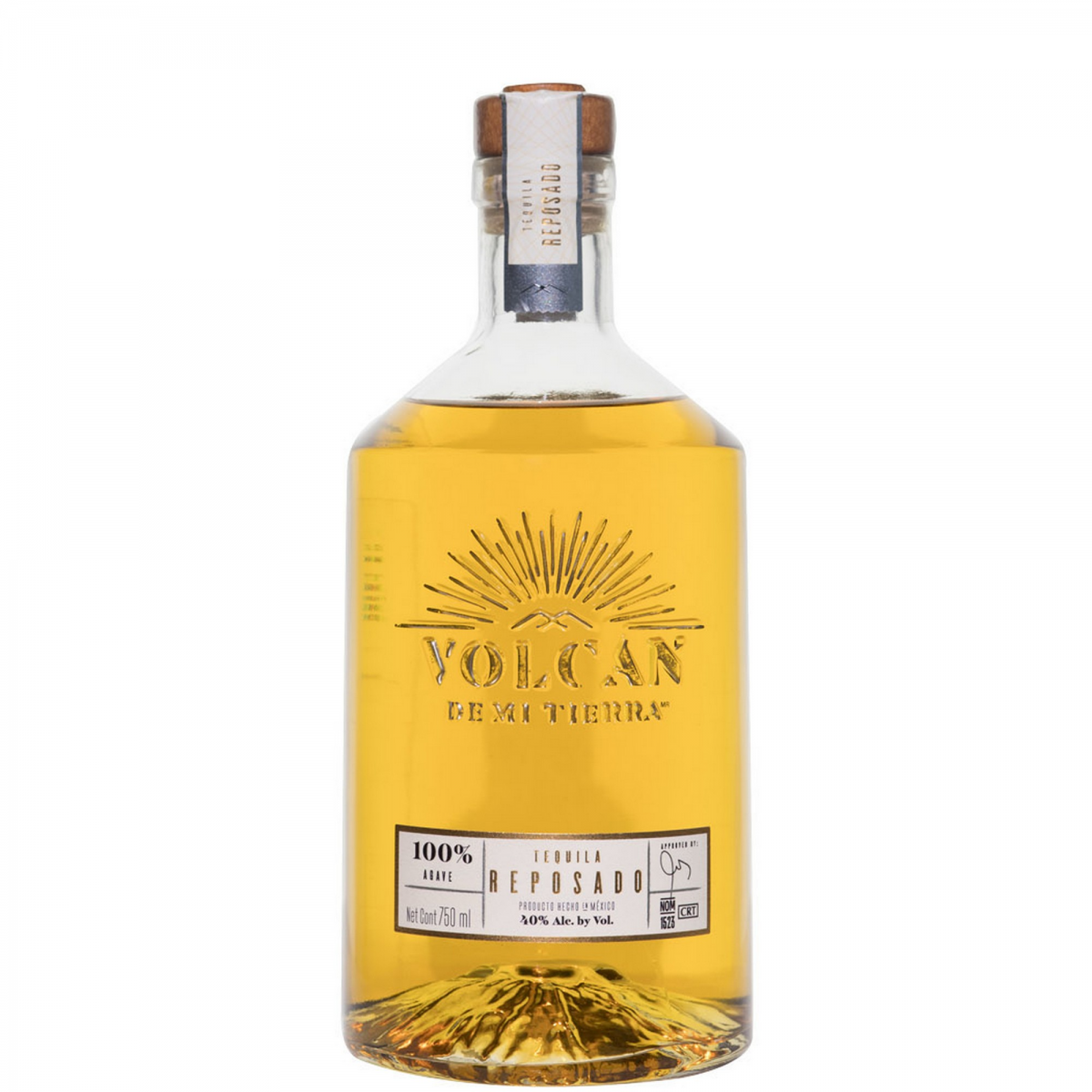 Tequila Volcan De Mi Tierra Reposado Naked 70 Cl 08181 Garrafeira