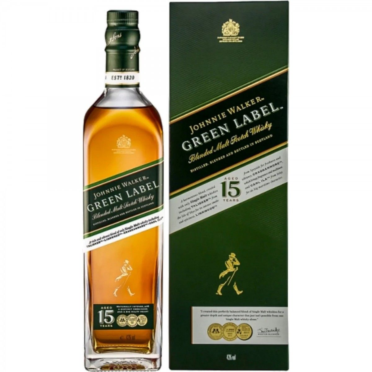 Johnnie walker green label